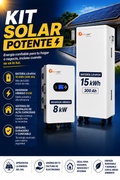 KIT INVERSOR Y BATERIA SOLAR
